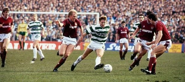 Tommy Coyne in action for Celtic March 1989