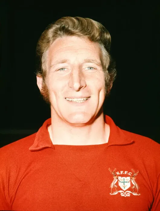 Framed Print : Tommy Gemmell, Nottingham Forest Football Player, pre season photocall, July 1972 Framed Print : Tommy Gemmell, Nottingham Forest Football Player, pre season photocall, July 1972