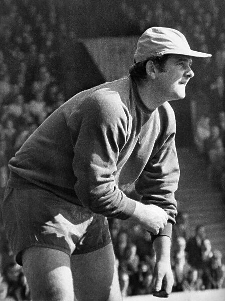 Tommy Lawrence, Liverpool Goalie who had an unhappy game against Burnley