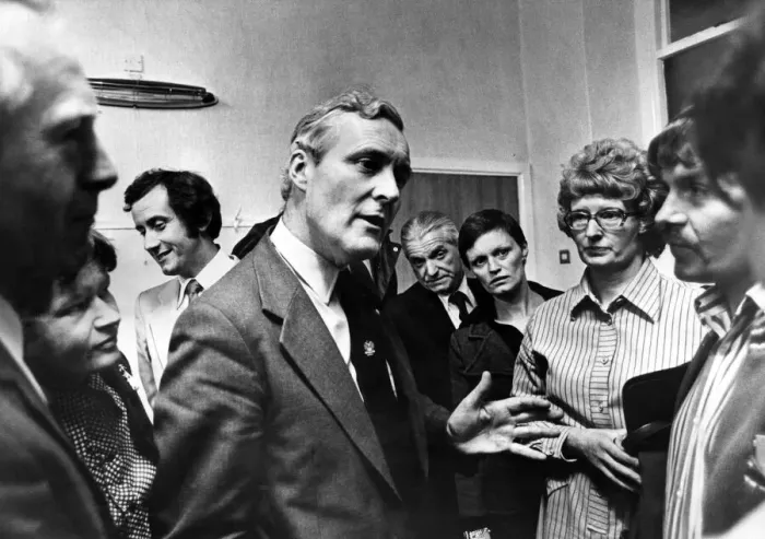Framed Print : Tony Benn, was a British Labour Party politician who was a Member of Parliament (MP