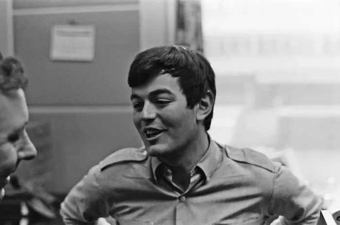 Framed Print : Tony Blackburn, the 22 year old Disc Jockey, at the launch the first ever radio one Framed Print : Tony Blackburn, the 22 year old Disc Jockey, at the launch the first ever radio one