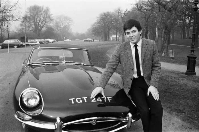 Framed Print : Tony Blackburn, Radio One disc jockey, pictured in Hyde Park, London Framed Print : Tony Blackburn, Radio One disc jockey, pictured in Hyde Park, London