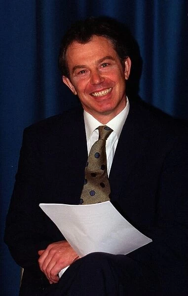 Tony Blair British Prime Minister at the Launch Excellence in Cities Scheme at St