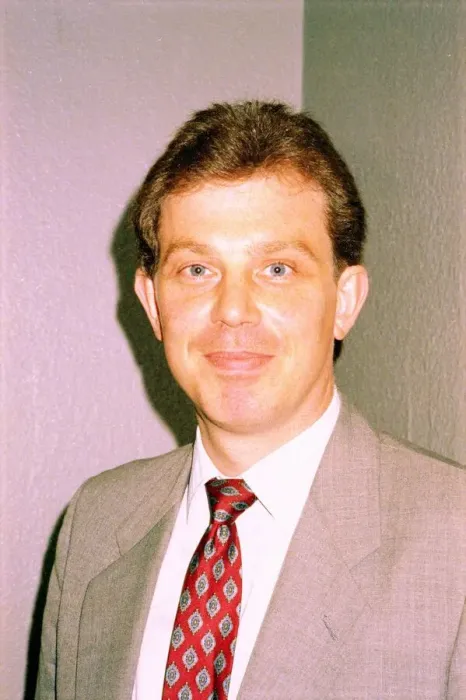 Framed Print : Tony Blair future labour prime minister seen here in August 1988