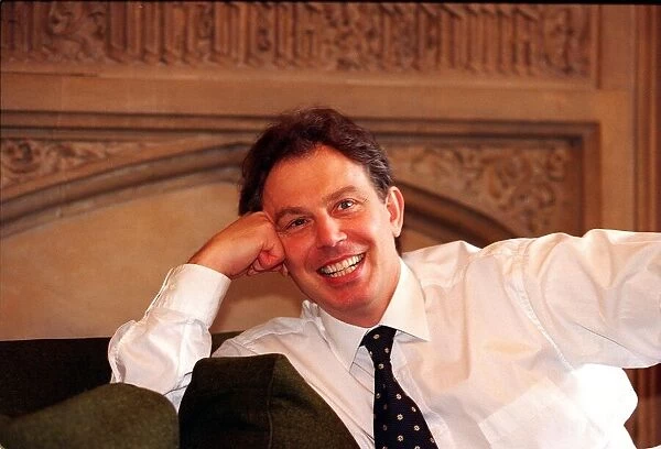 Tony Blair MP, before the General Election April 1997