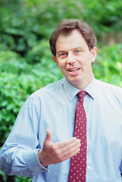 Tony Blair MP, Labour Shadow Home Secretary and Member of Parliament for Sedgefield