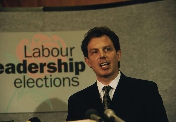 Tony Blair MP Labour speaking at Labour leadership elections 1994