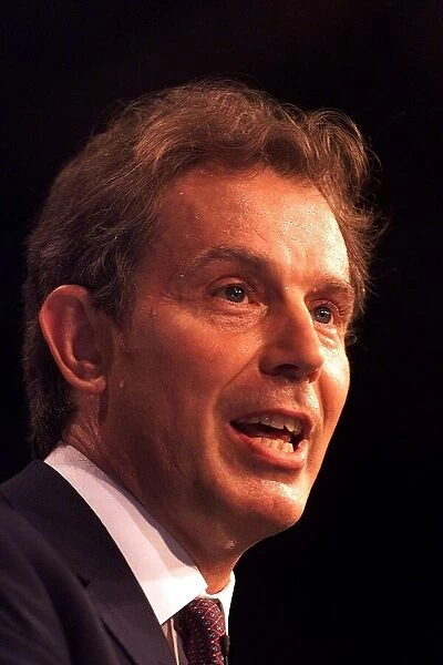 Tony Blair MP speaking at Labour Conference Sept 1999 at Bournemouth