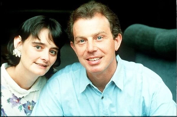 Tony Blair MP with wife Cherie