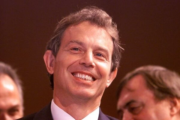 Tony Blair Prime Minister at the closing day Sep 1999 of the Labour Party