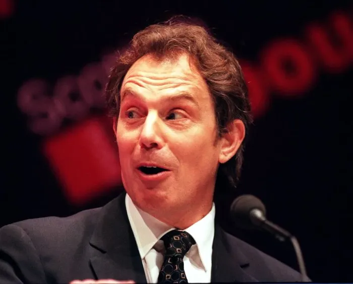 Framed Print : Tony Blair Prime Minister March 1999 at the Scottish Labour Party Conference