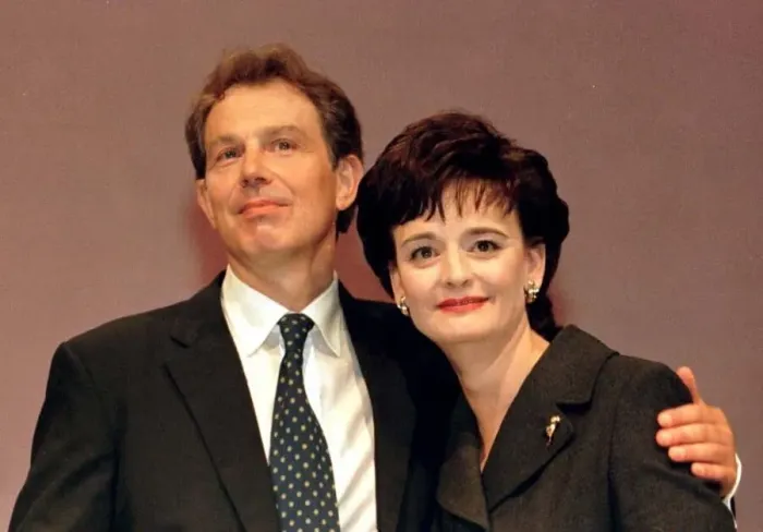 Framed Print : Tony Blair speech at the Labour Party Conference October 1997
