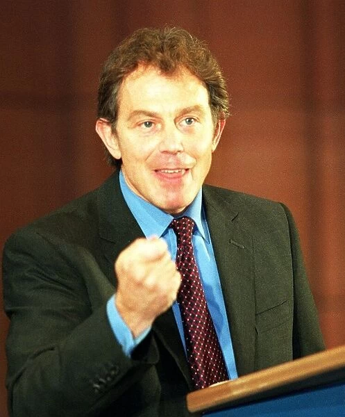 Tony Blair at Strathclyde University November 1998