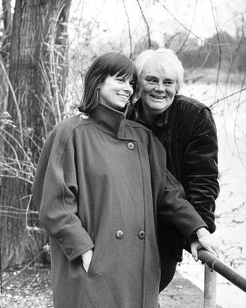 Tony Booth Actor and screenwriter with girlfriend Nancy Jaeger his first romance after