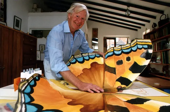 Framed Print : Tony Hart Artist and TV Personality Framed Print : Tony Hart Artist and TV Personality