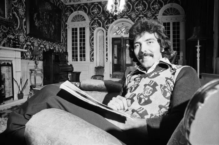 Framed Print : Tony Iommi, one of the founding members of the pioneering heavy metal band Black Sabbath