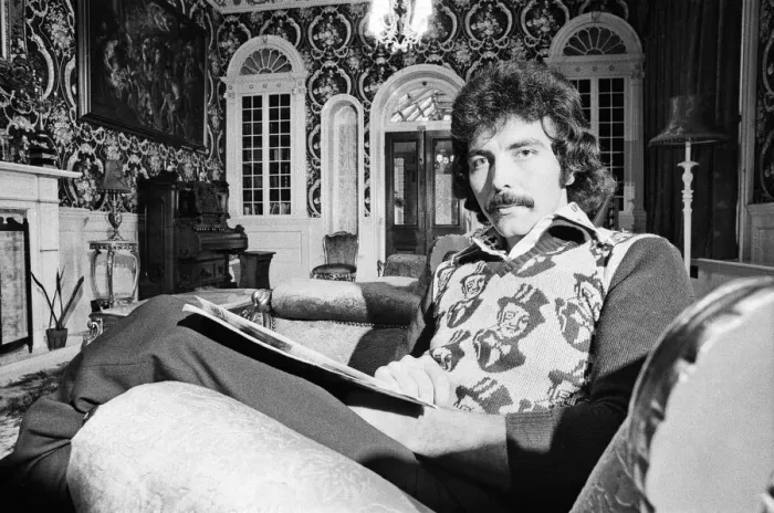 Framed Print : Tony Iommi, one of the founding members of the pioneering heavy metal band Black Sabbath