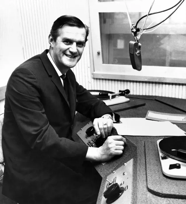 Framed Print : Tony Withers. Disc Jockey of Pirate Radio Ship the Atlanta'May 1964 Framed Print : Tony Withers. Disc Jockey of Pirate Radio Ship the Atlanta'May 1964