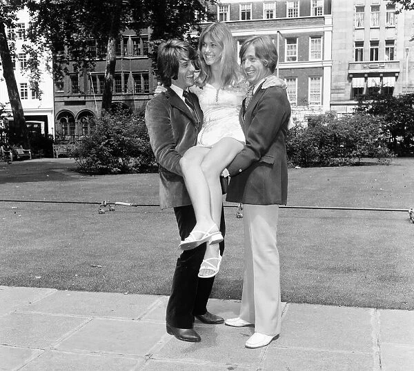 Toomorrow, pop group photo-call in Soho Square, London, ahead of the release (10th July