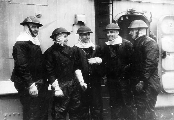 Torpedomen of HMS Jamaica who finally dispatched the Scharnhorst