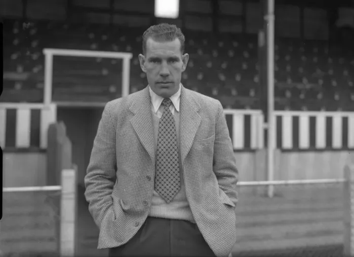 Framed Print : Torquay United manager Eric Webber, pictured in front of the old grandstand in October