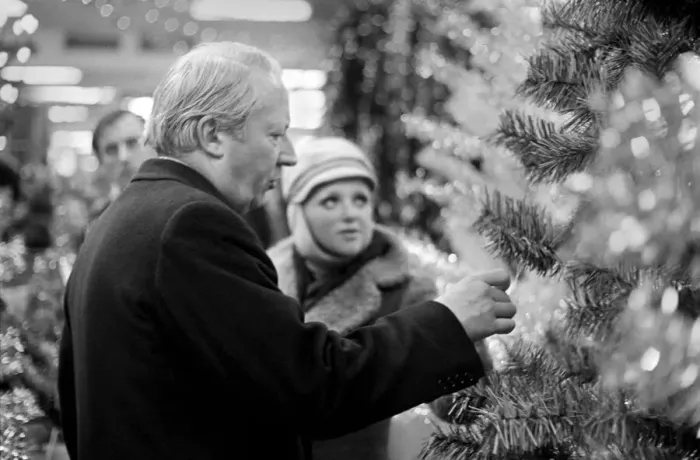Framed Print : Tory leader Edward Heath bought himself an early Christmas present