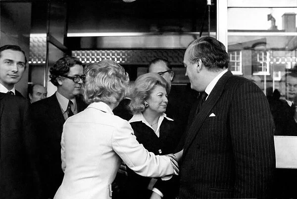 Tory Peers and M. Ps. at Europa Hotel to acclaim Mrs. Margaret Thatcher as leader of party