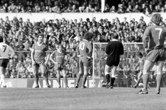 Framed Print : Tottenham Hotspur 2 v. Liverpool 0. March 1980 LF02-18-107 Local Caption Division Framed Print : Tottenham Hotspur 2 v. Liverpool 0. March 1980 LF02-18-107 Local Caption Division