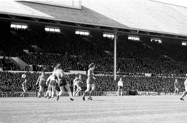 Tottenham Hotspur 2 v. Liverpool 0. March 1980 LF02-18-045 Local Caption Division