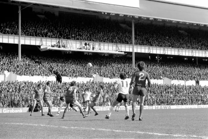 Framed Print : Tottenham Hotspur 2 v. Liverpool 0. March 1980 LF02-18 Local Caption Division 1 Framed Print : Tottenham Hotspur 2 v. Liverpool 0. March 1980 LF02-18 Local Caption Division 1