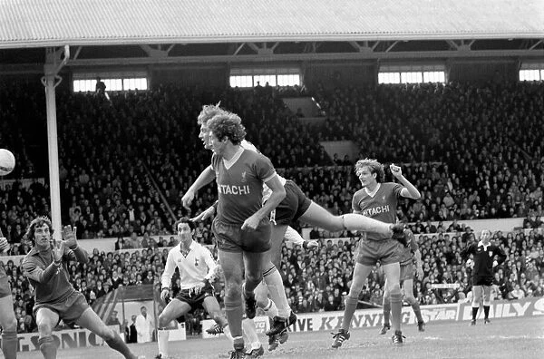 Tottenham Hotspur 2 v. Liverpool 0. March 1980 LF02-18-156 Local Caption Division