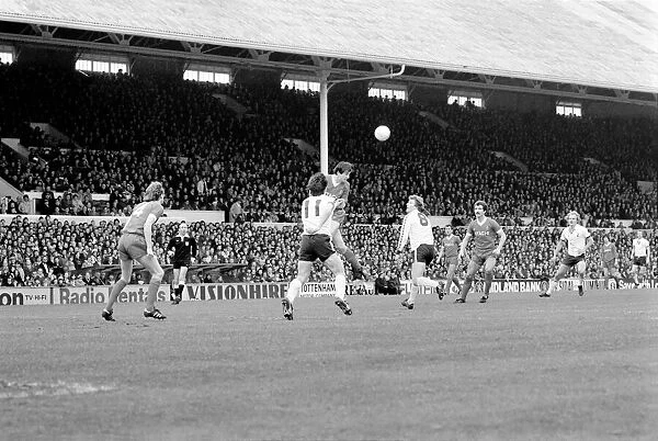 Tottenham Hotspur 2 v. Liverpool 0. March 1980 LF02-18-148 Local Caption Division