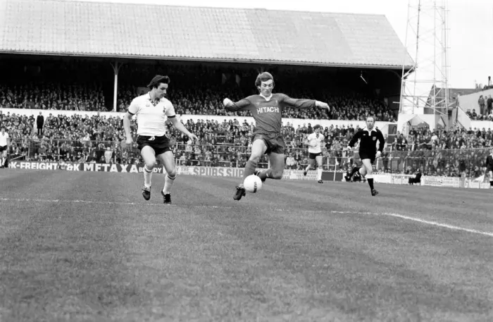 Framed Print : Tottenham Hotspur 2 v. Liverpool 0. March 1980 LF02-18-039 Local Caption Division