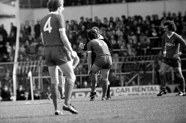 Tottenham Hotspur 2 v. Liverpool 0. March 1980 LF02-18-060 Local Caption Division