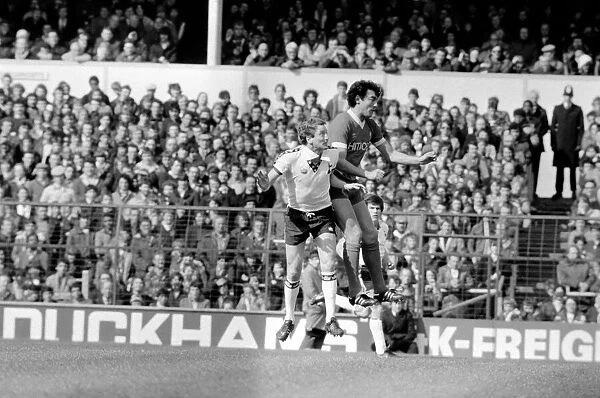 Tottenham Hotspur 2 v. Liverpool 0. March 1980 LF02-18-017 Local Caption Division