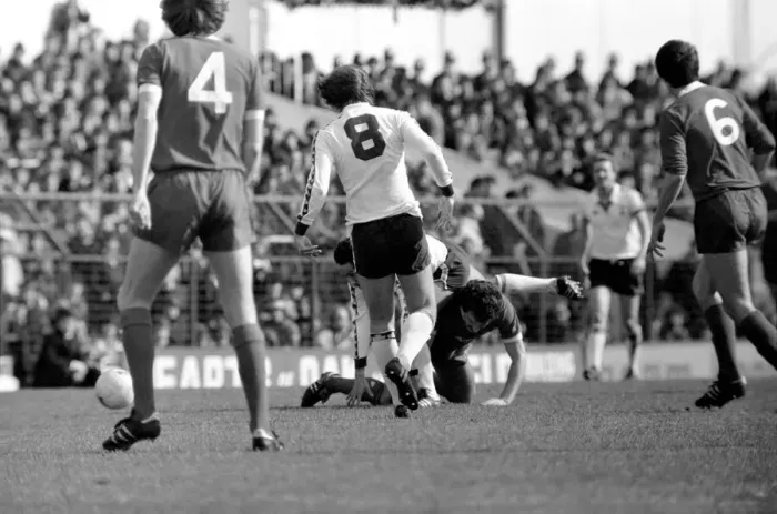 Framed Print : Tottenham Hotspur 2 v. Liverpool 0. March 1980 LF02-18-137 Local Caption Division Framed Print : Tottenham Hotspur 2 v. Liverpool 0. March 1980 LF02-18-137 Local Caption Division