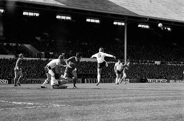 Tottenham Hotspur 2 v. Liverpool 0. March 1980 LF02-18-095 Local Caption Division