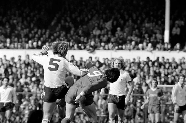 Tottenham Hotspur 2 v. Liverpool 0. March 1980 LF02-18-005 Local Caption Division