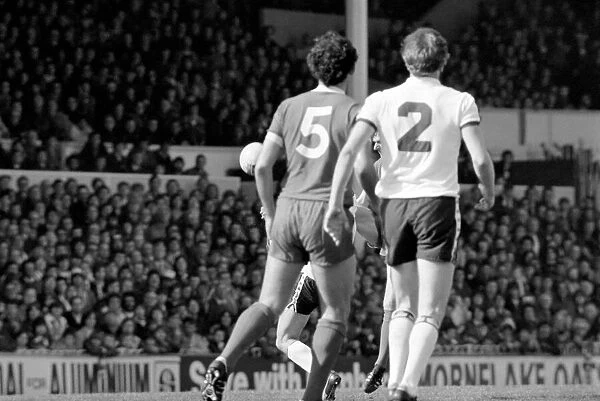 Tottenham Hotspur 2 v. Liverpool 0. March 1980 LF02-18-002 Local Caption Division