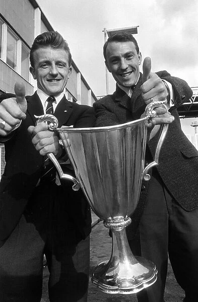 Tottenham Hotspur European Cup Winners Cup Winners May 1963 Terry Dyson & Jimmy