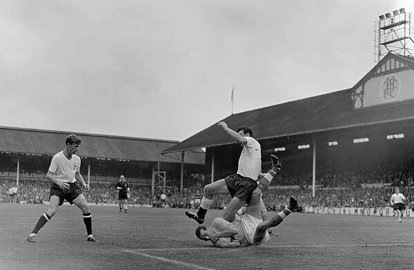 Tottenham Hotspur v FA XI Football August 1961 Spurs take on an FA XI team in a