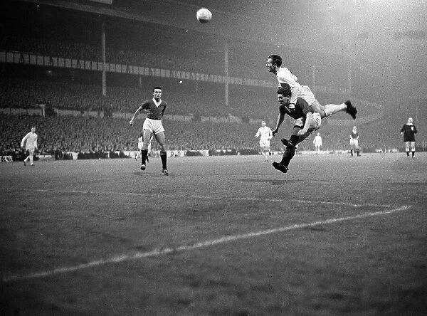 Tottenham Hotspur v Glasgow Rangers European Cup 1962 Goal