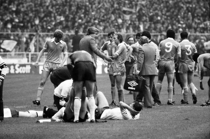 Framed Print : Tottenham Hotspur v Manchester City, FA Cup Final, Saturday 9th May 1981 Framed Print : Tottenham Hotspur v Manchester City, FA Cup Final, Saturday 9th May 1981