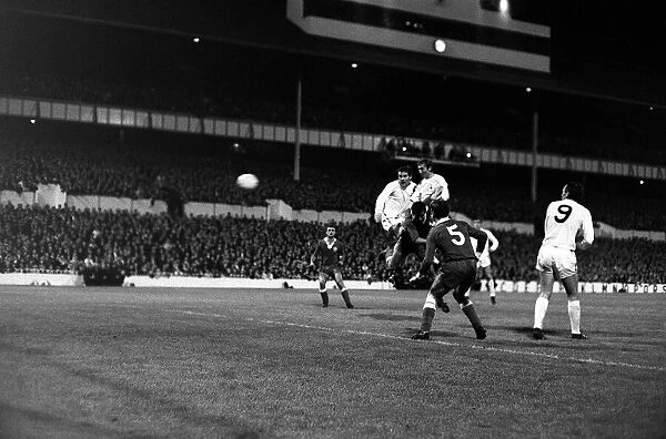 Tottenham Hotspurs V Hajduk Split, Sept 1967 European Cup Winners Cup