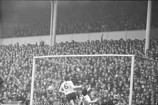 Tottenham v Southhampton. Leauge match 16th Jan 1971 Mick Channon scores goal