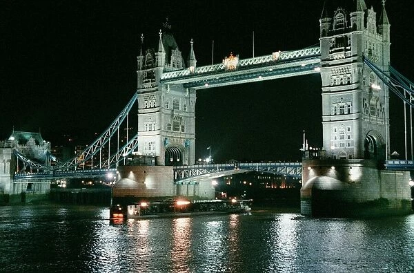 Tower Bridge London at night