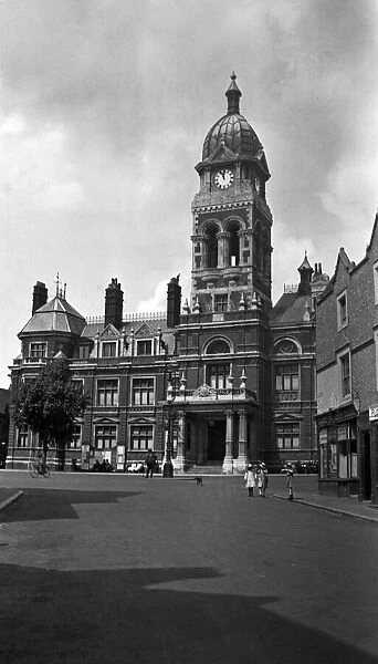 TownHall, Eastbourne, East Sussex, 1921. Tyrell Collection