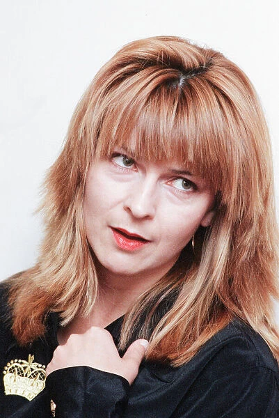Toyah Willcox, Singer and Actress, pictured at the Lyceum Theatre in Sheffield