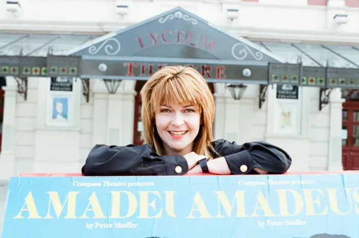 Framed Print : Toyah Willcox, Singer and Actress, pictured outside the Lyceum Theatre in Sheffield