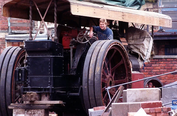 Traction engine mad John Bainbridge who is hoping to restore this steam engine to its
